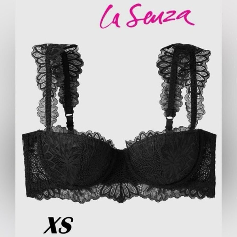 La Senza - Ladies OBV Bra Top - Smoulder Black. Size: XS. NWT